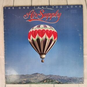 Vintage 1981 Air Suoply The One That You Love Vinyl Record Pop Soft Rock